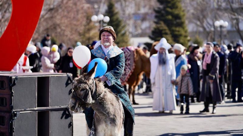 Наурыз на высшем уровне отметили в области Абай