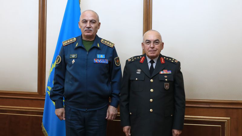 Минобороны Казахстана посетила делегация Вооруженных сил Турции, фото - Новости Zakon.kz от 18.07.2023 12:33