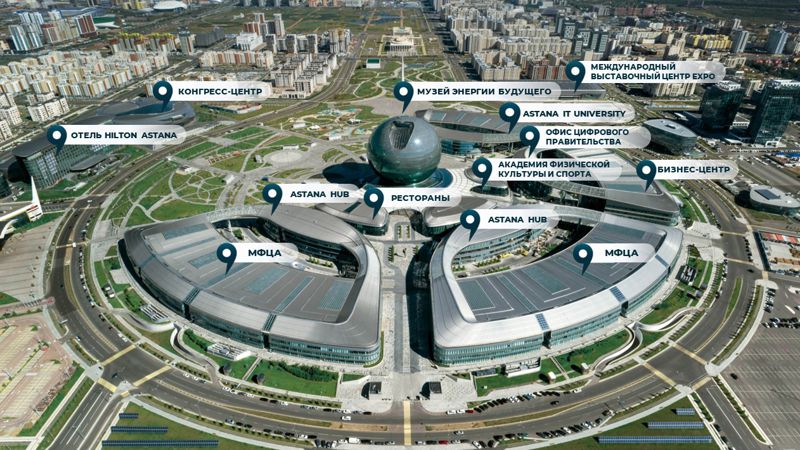 Деловой центр EXPO – важная общественная территория и часть городской системы столицы