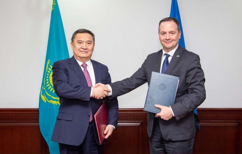 Қазақстан мен Эстония арасында адамдардың реадмиссиясы туралы келісімге қол қойылды Қазақстан мен Эстония арасында адамдардың реадмиссиясы туралы келісімге қол қойылды