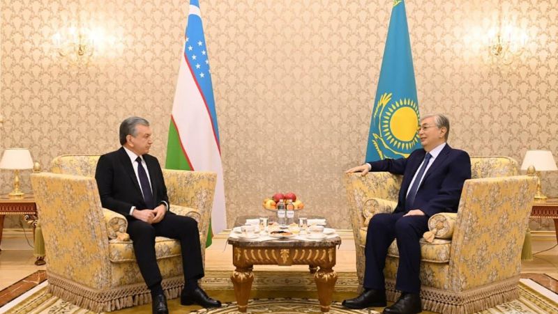 Президенты Казахстана и Узбекистана