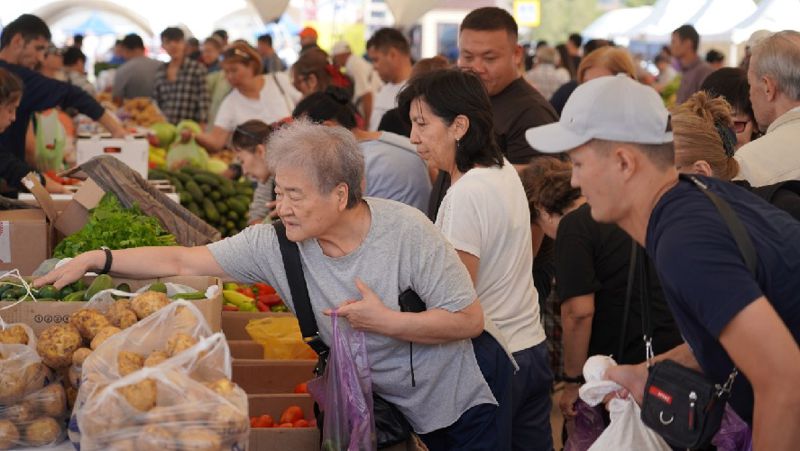 Овощи и фрукты с Туркестанской области