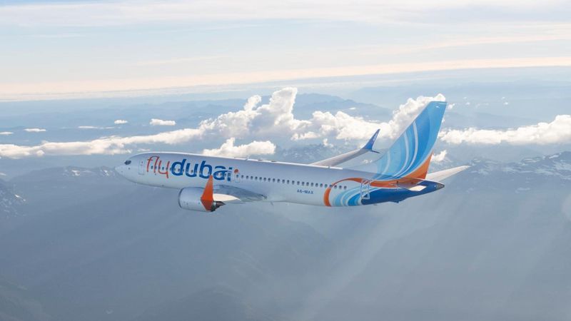 Самолет компании Fly Dubai Загорелся при взлете из Катманду