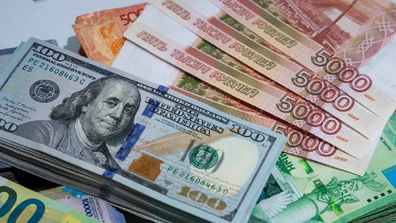 доллары, рубли и тенге торги на бирже