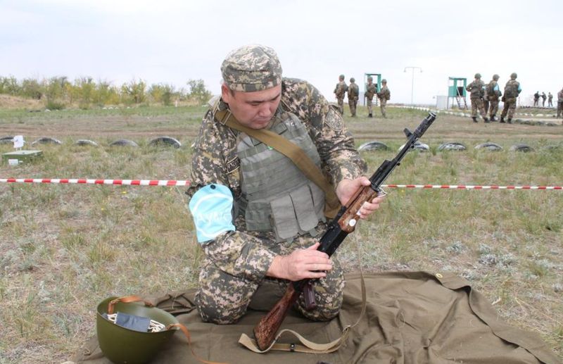 На западе Казахстана прошли боевые учения, фото - Новости Zakon.kz от 14.09.2023 10:39