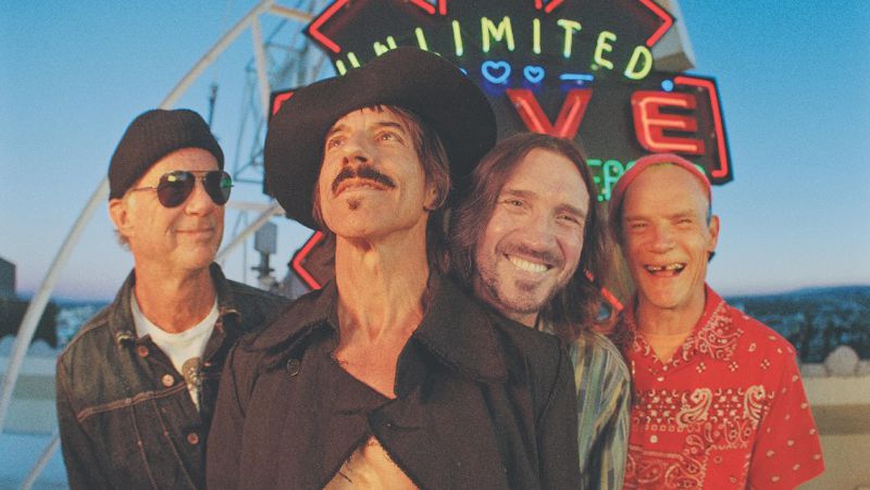 Red Hot Chili Peppers, рок-группа американские музыканты, звезда на Аллее славы