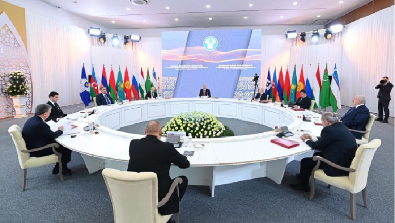 заседание Совета глав государств-участников СНГ в узком составе