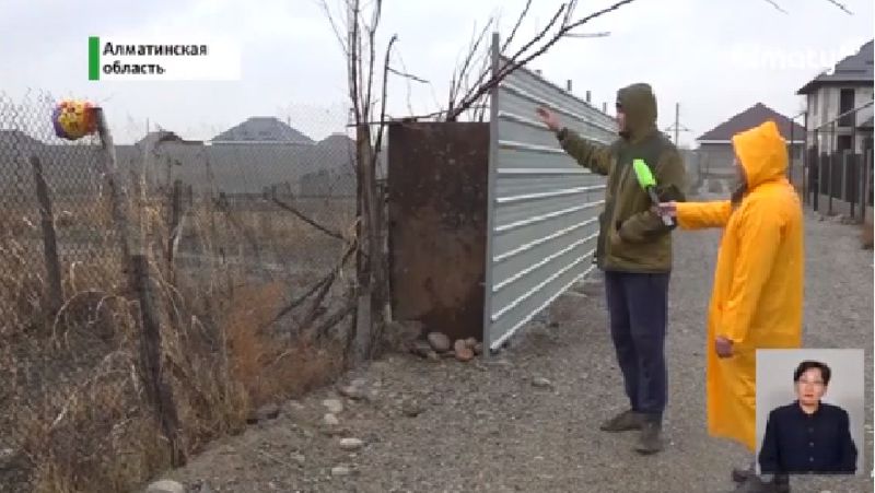 Забор, улица, Бесагаш, Алматинская область, перекрытие, владелец 