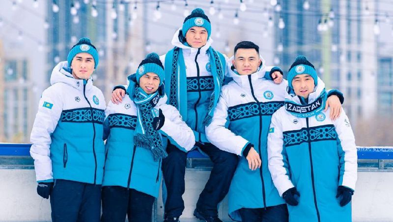олимпийская форма сборной Казахстана