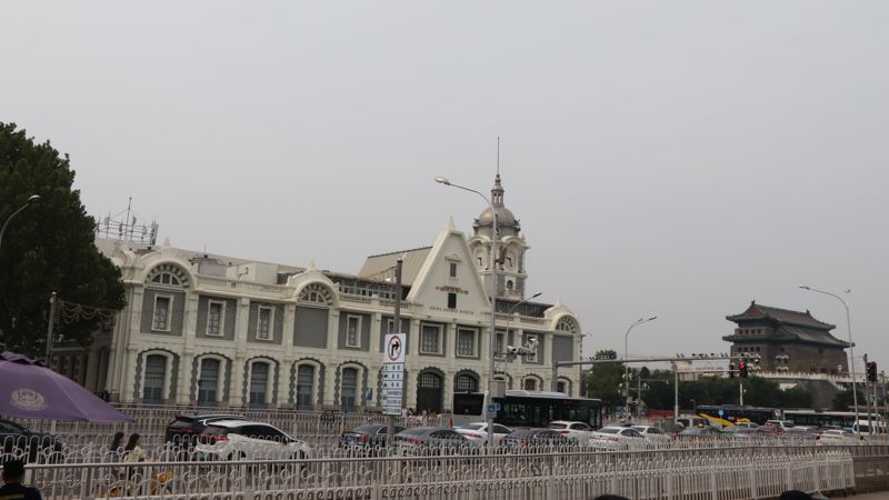 Китай Пекин старый вокзал здание история