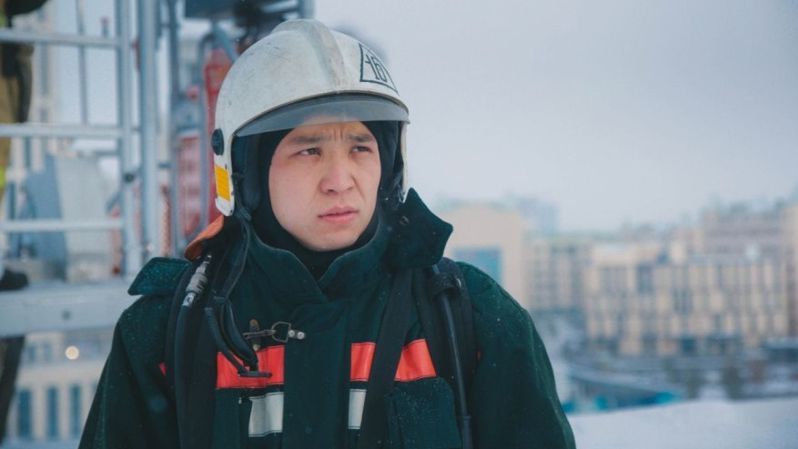 Астана, өрт, өрт сөндіруші, ерлік, қаһарман