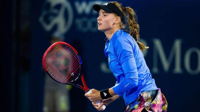Казахстанка Елена Рыбакина проиграла первый сет в финале Miami Open-2023