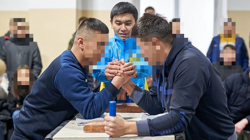 Түрмедегі спорттық шара