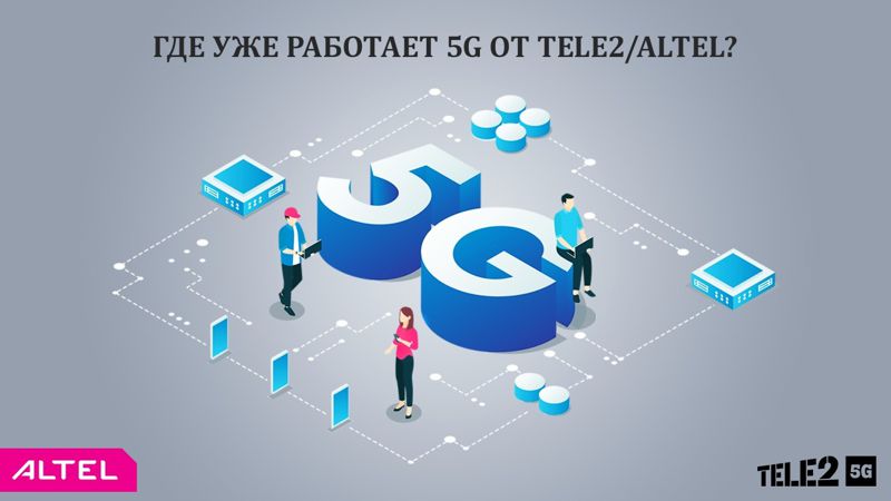 Tele2/Altel продолжает развивать 5G