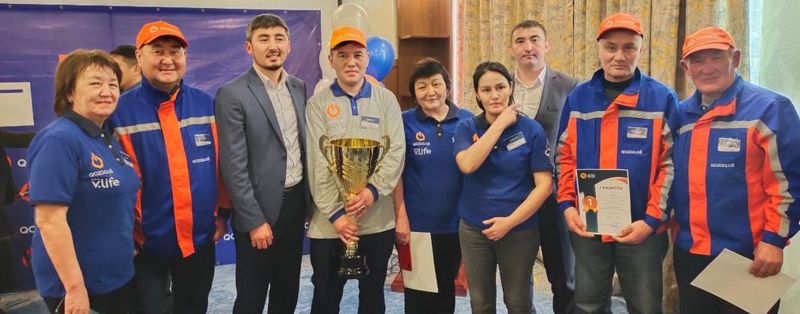 АЗС Qazaq Oil из села Таскескен ВКО выиграла Кубок Лиги чемпионов
