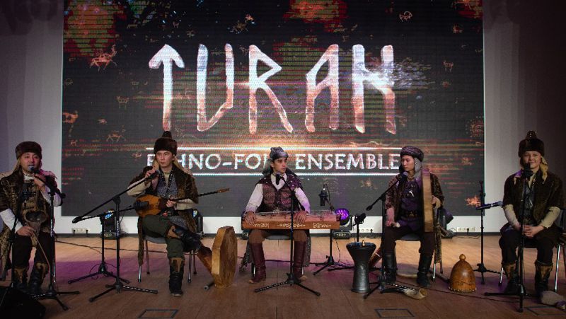 Фольклорные мотивы фольклорно-этнографический ансамбль TURAN