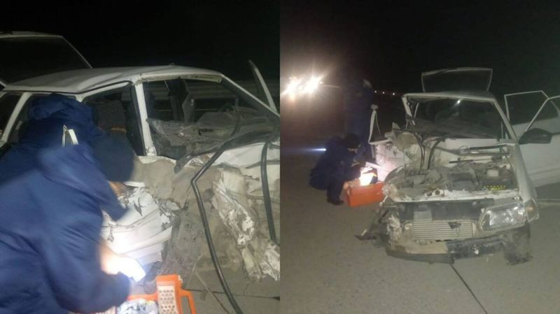 Lada сбила мужчину, чинившего на трассе КАМАз: оба водителя погибли 