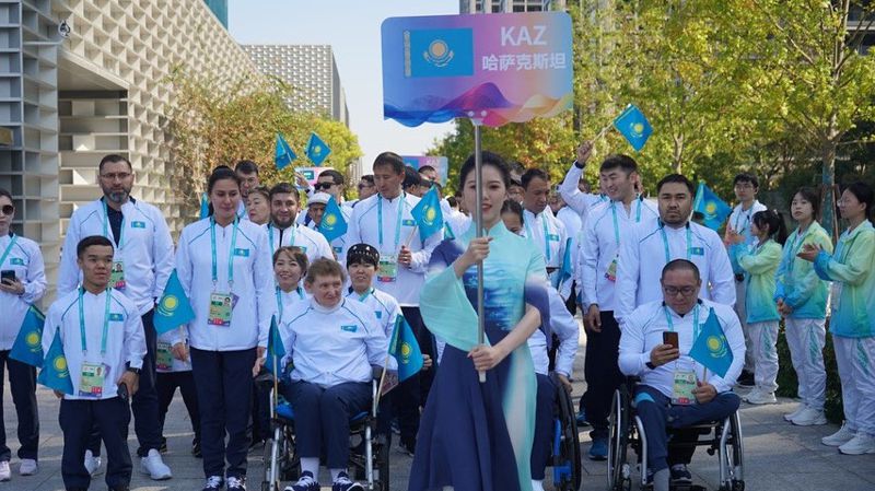 Казахстанские паралимпийцы, фото - Новости Zakon.kz от 21.10.2023 11:10