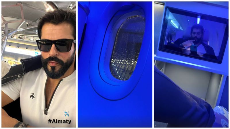 Бурак Озчивит прилетел в Алматы