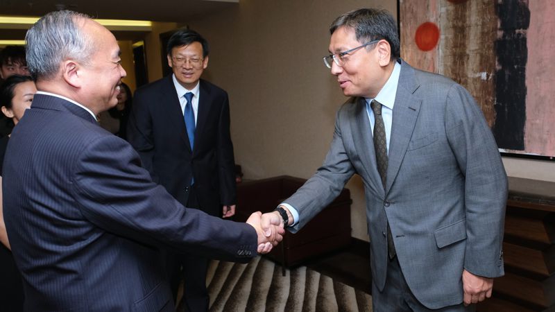 Аким Алматы и секретарь коммунистической партии китайской провинции Шаньдун договорились о сотрудничестве