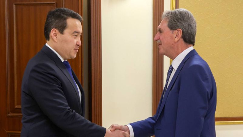 Алихан Смаилов, Дэвид Хаггерти Теннис, встреча