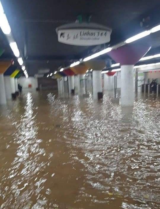 наводнение в Лиссабоне