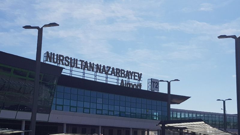 аэропорт, нур-султана 
