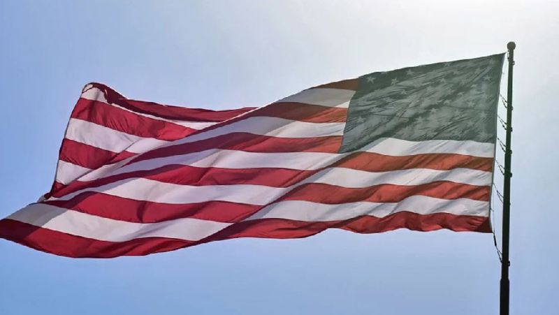 Флаг США США Украина Китай