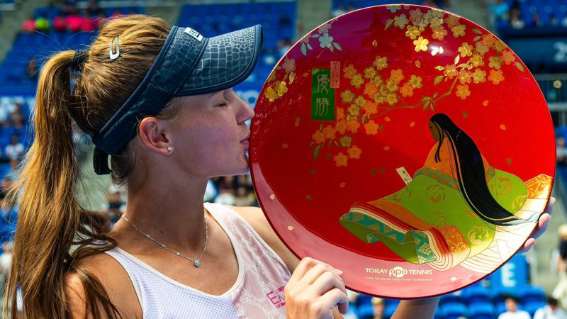 Вероника Кудерметова стала чемпионкой турнира WTA-500 в Токио. Видеообзор финального матча
