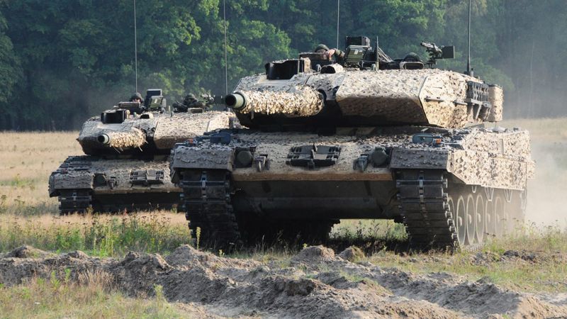 Танки LEOPARD 2 A7 Ситуация в Украине 27 марта