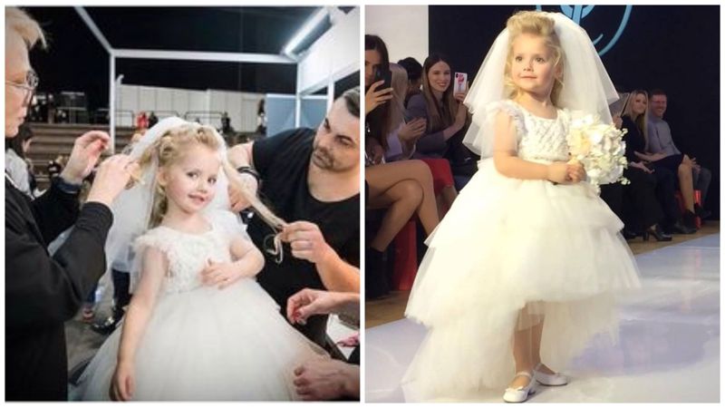 Максим Галкин опубликовал архивное видео с дочкой Лизой в платье от Юдашкина