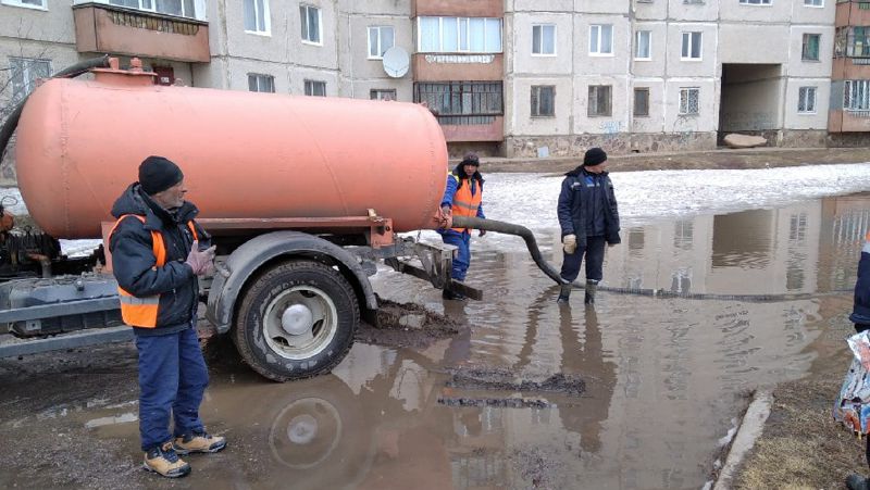 подтопление талыми водами