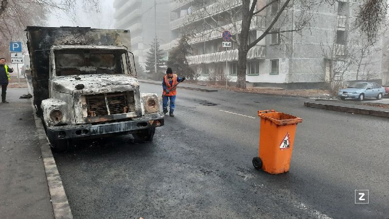 беспорядки в Алматы пострадавшие районы Алматы