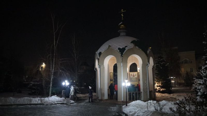 Праздничная литургия по случаю Крещения Господня