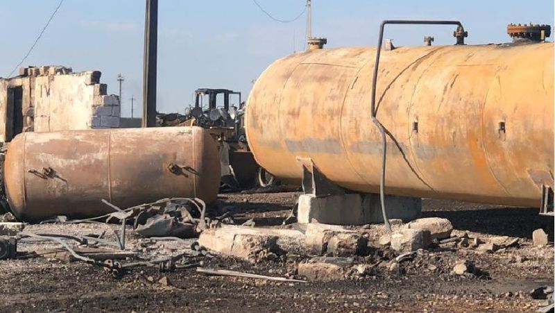 Өртенген автогаз құю стансасы Төтенше жағдай