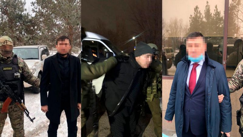 Задержание мошенников КНБ, назначение в госструктуры