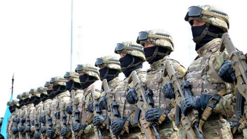 Казахстанские военные Учения в Алматинской области