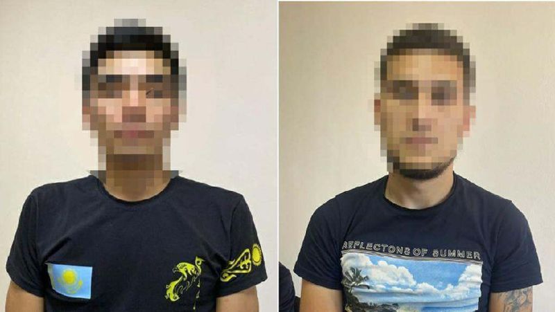 Двоих мужчин задержали в Алматы