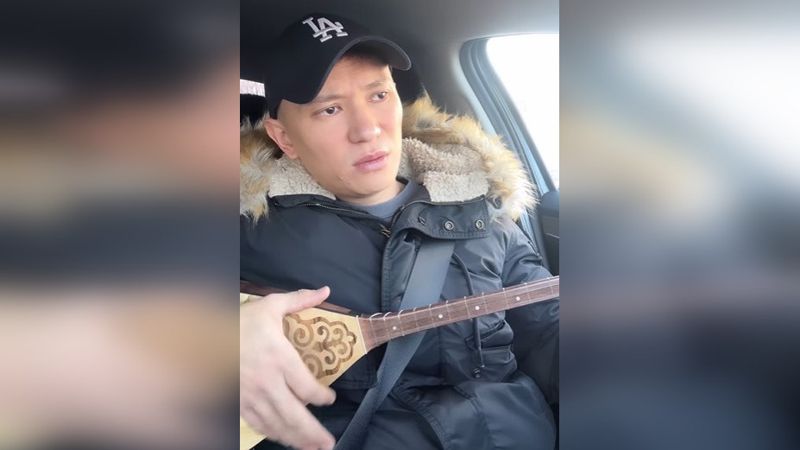 Данияр Джумадилов "Крик души": КВНщик Джумадилов рассмешил казахстанцев айтысом про пробки