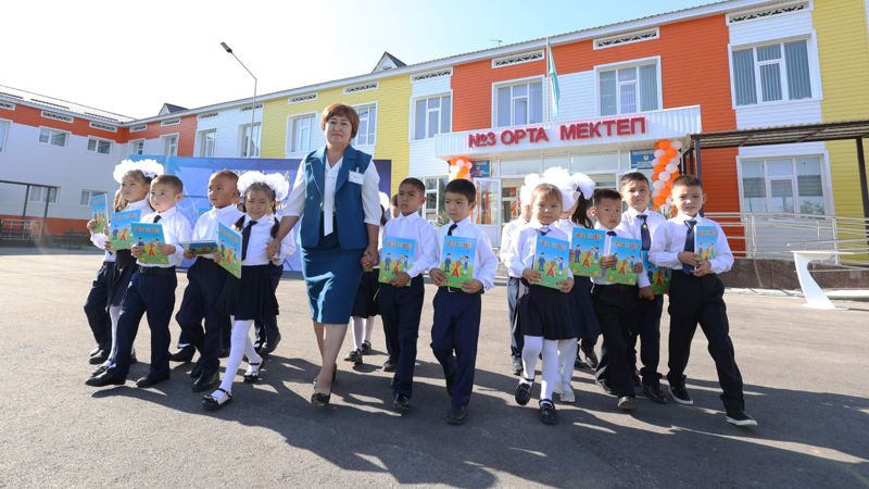 Новая школа сдана в эксплуатацию в Жамбылской области