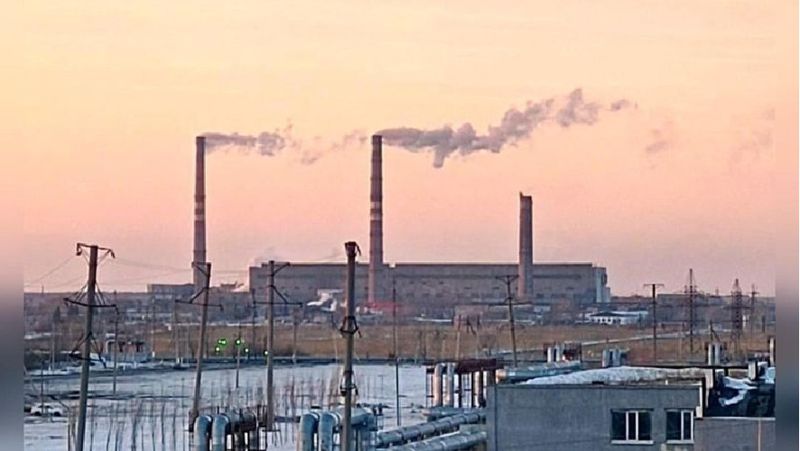 Труба ТЭЦ Петропавловск Труба