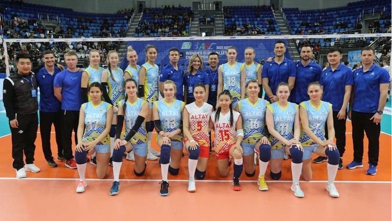 ВК Алтай Волейбол КЧА Победа