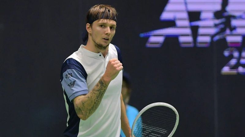 Александр Бублик потерпел поражение в парном разряде турнира в Базеле 