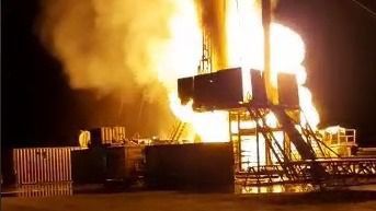 "Қаратұрын Южный" мұнай-газ кен орнында алапат өрт болып жатыр Төтенше жағдай