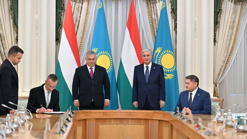 Казахстан Венгрия визит