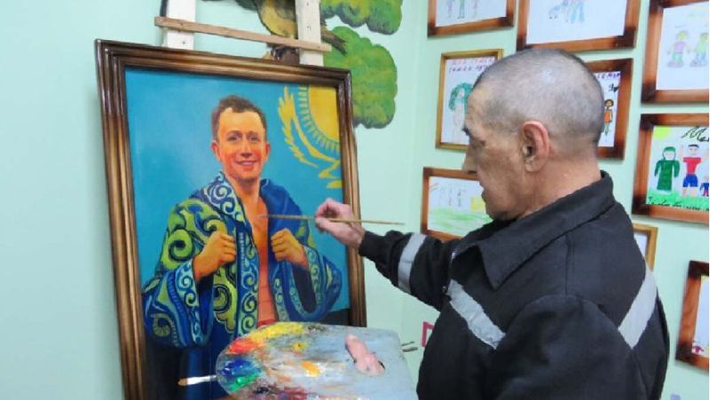 Сотталған Геннадий Головкин, портрет, Қарағанды
