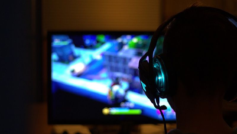 КИберспортсмен Игра Fortnite