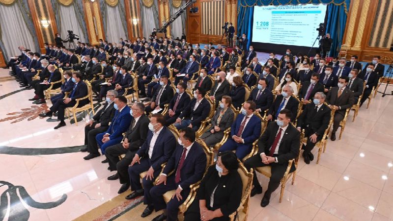 Встреча с бизнесменами, Токаев