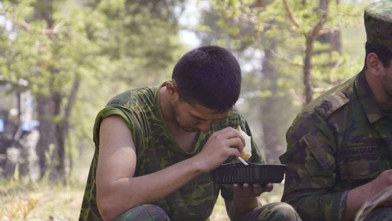 МЧС опубликовало фотографии пожарных с Абайской области