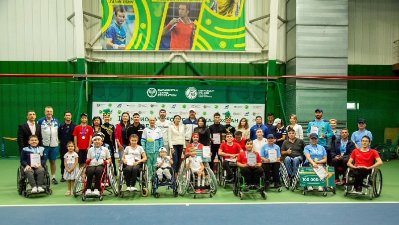 чемпионат Казахстан паралимпийский теннис